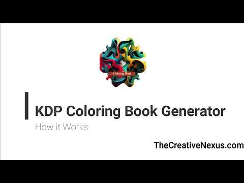 KDP Coloring Book Generator gallery image