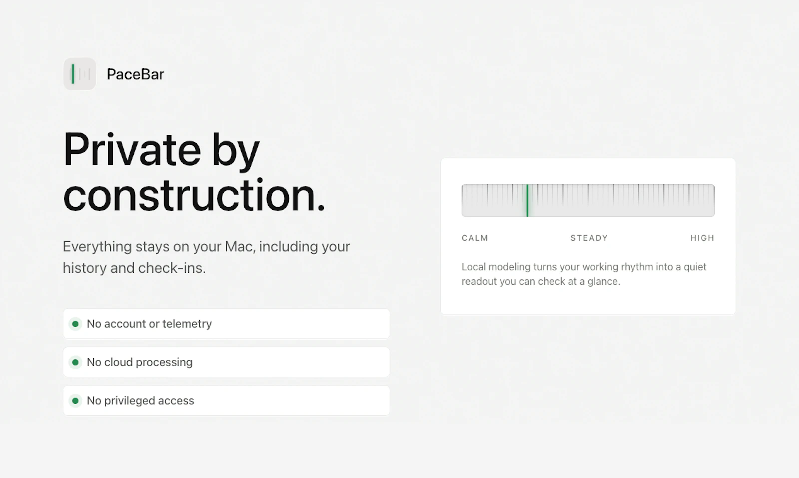 PaceBar screenshot 4