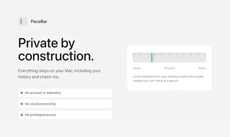 PaceBar screenshot 4