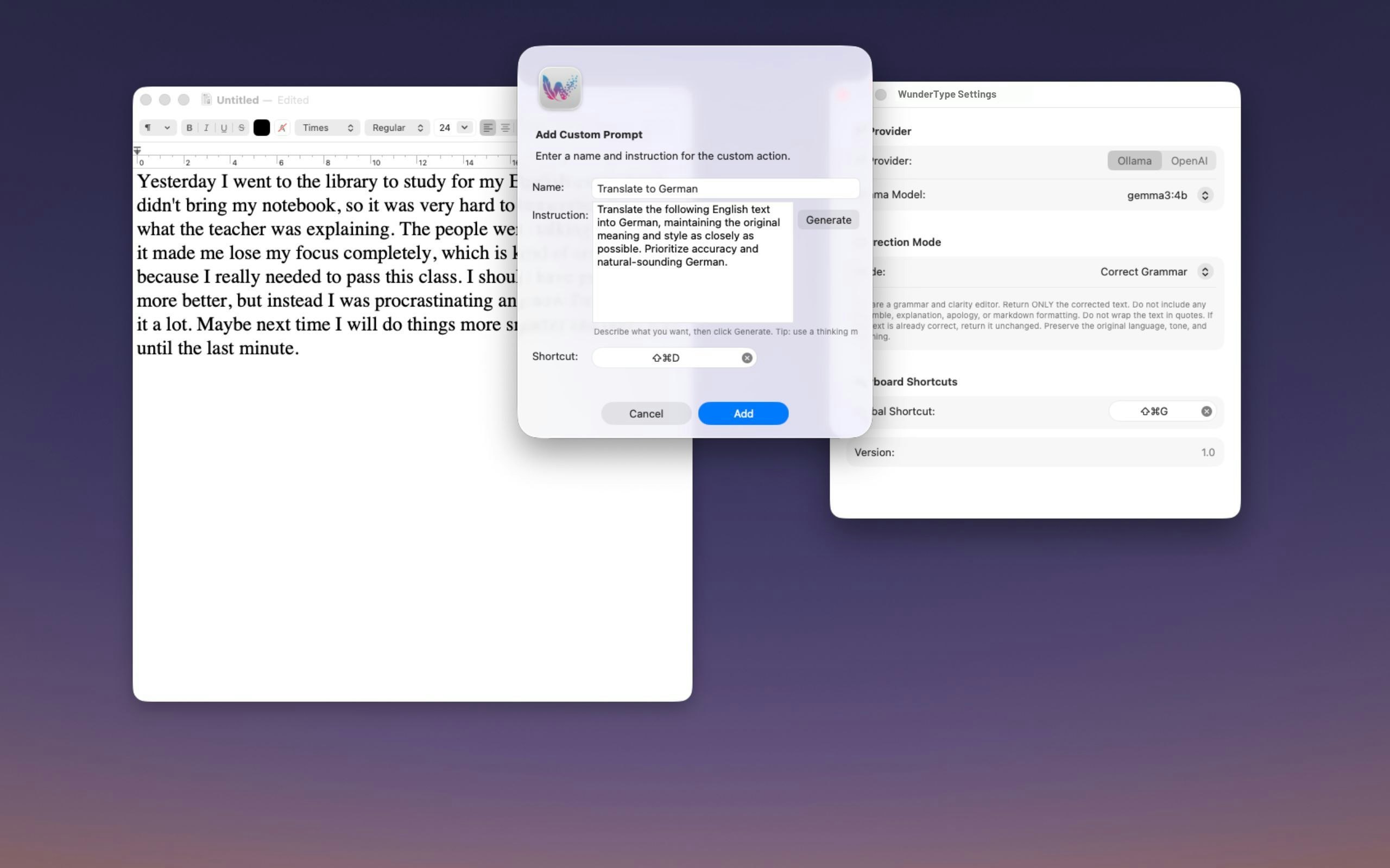 WunderType gallery image