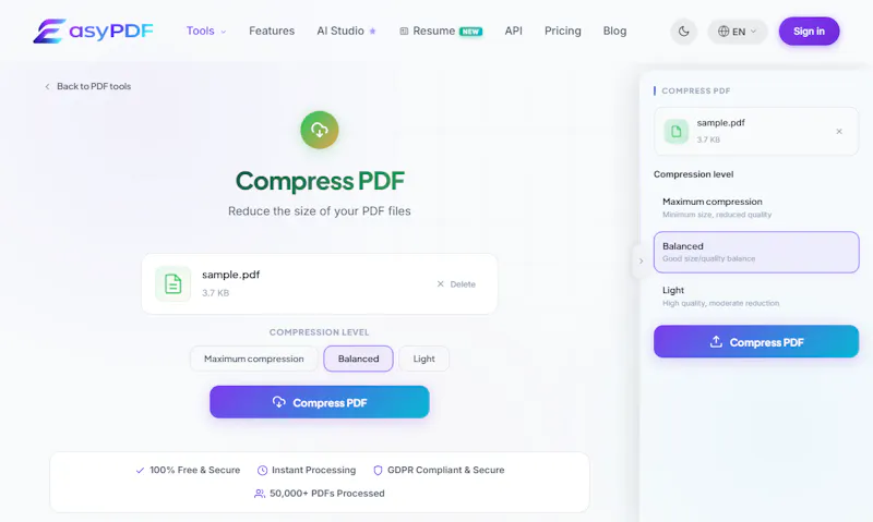 EasyPDF AI Editor screenshot 3