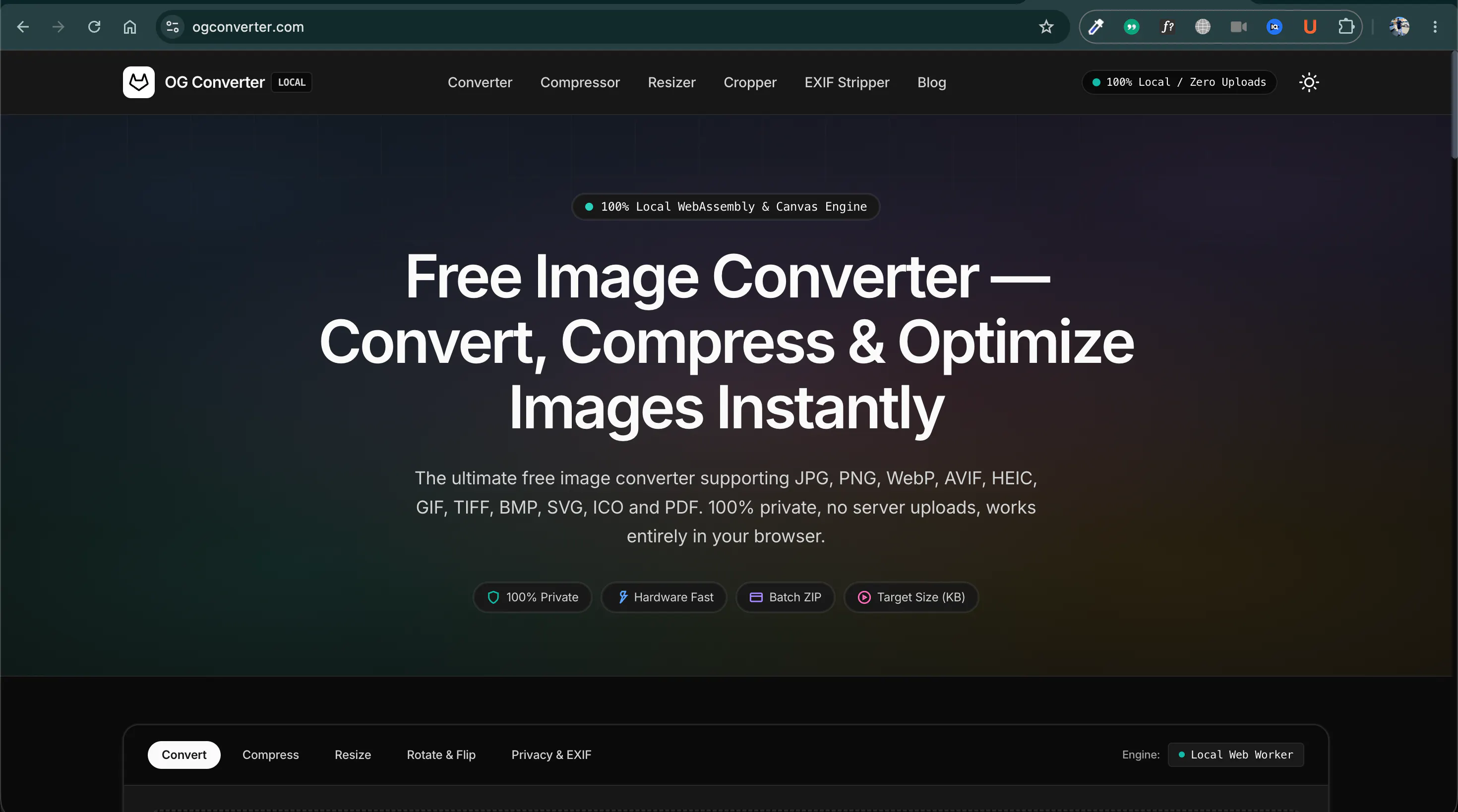 OG Converter screenshot