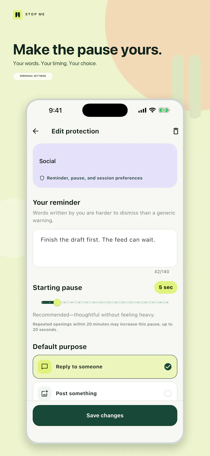 Stop Me: Quit Doomscrolling screenshot 8