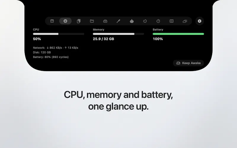 uNotch screenshot 2