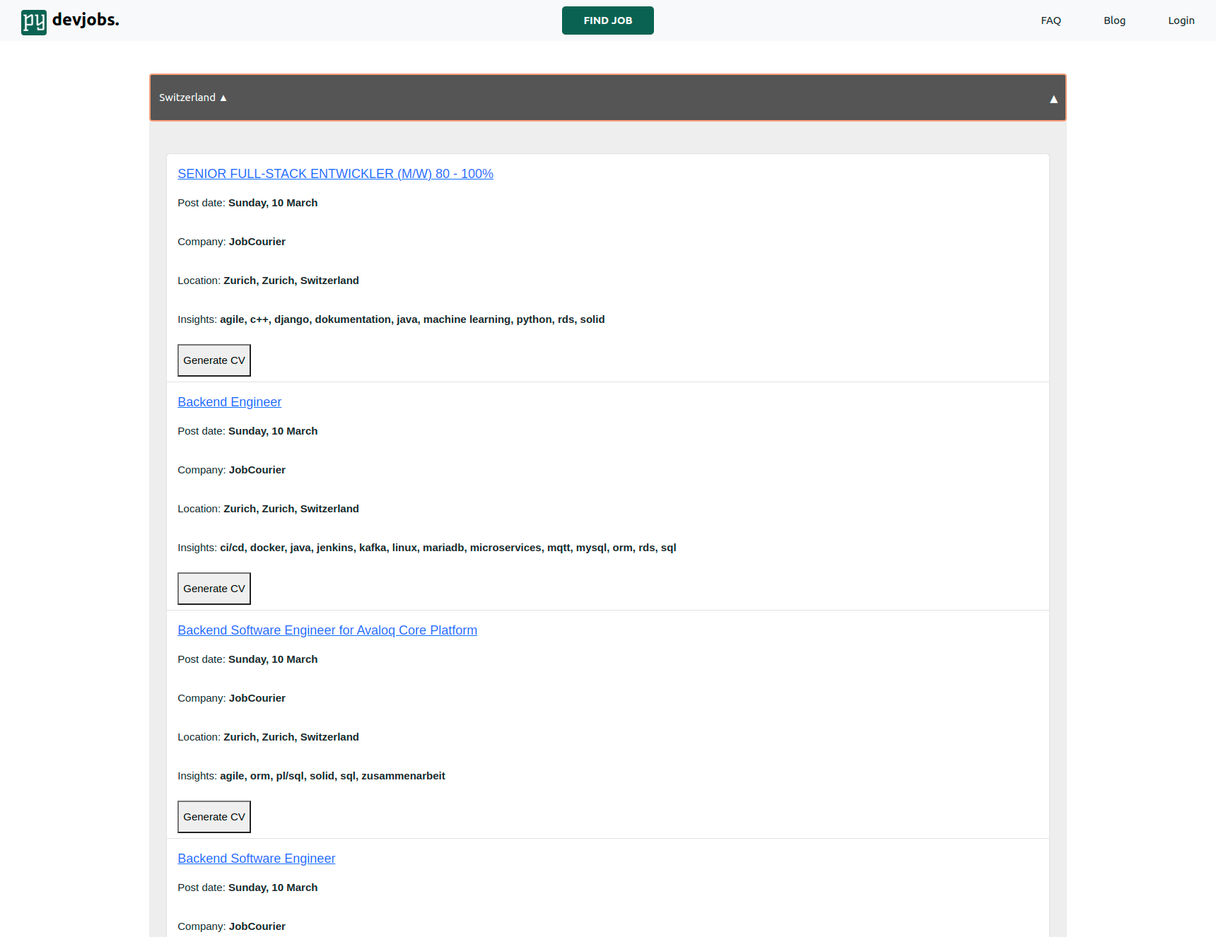 pydevjobs - Land je droombaan met op maat gemaakte CV's op een klik! media 4