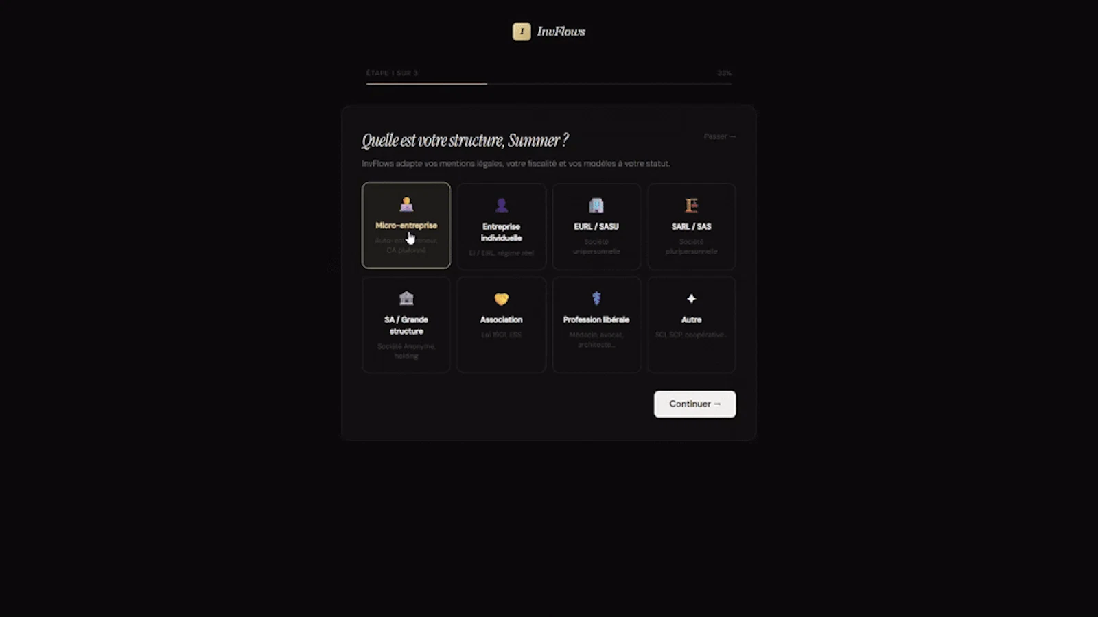 InvFlows La gestion admin des freelances screenshot 1 (video preview)