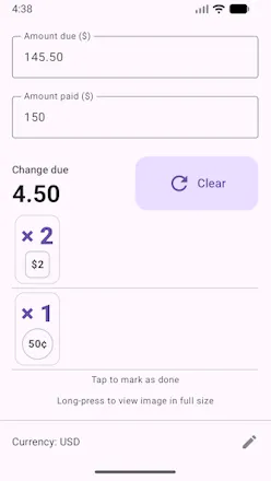 Change Calculator gallery image