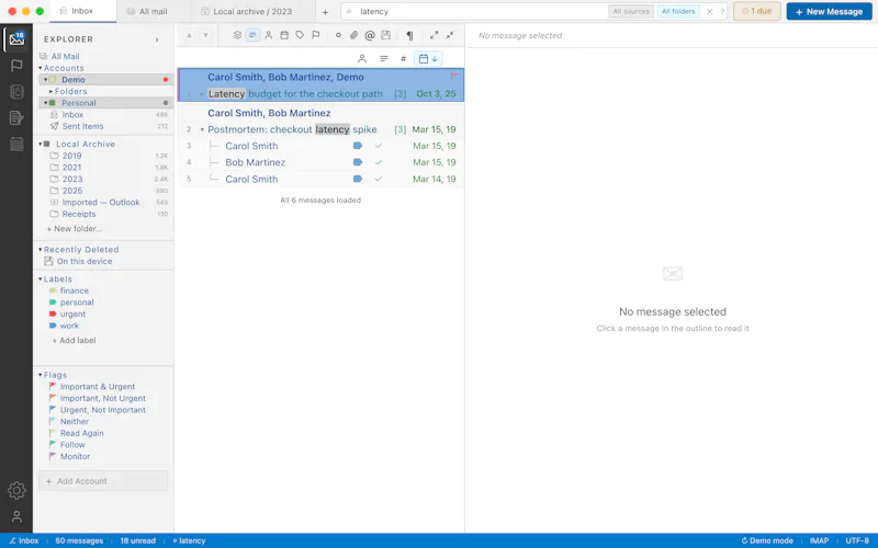 MailCode screenshot 4