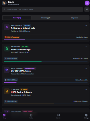 Liznr Legal - Screenshot 5 showing product features and functionality