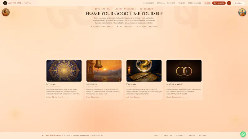 Astro Solutions screenshot 1