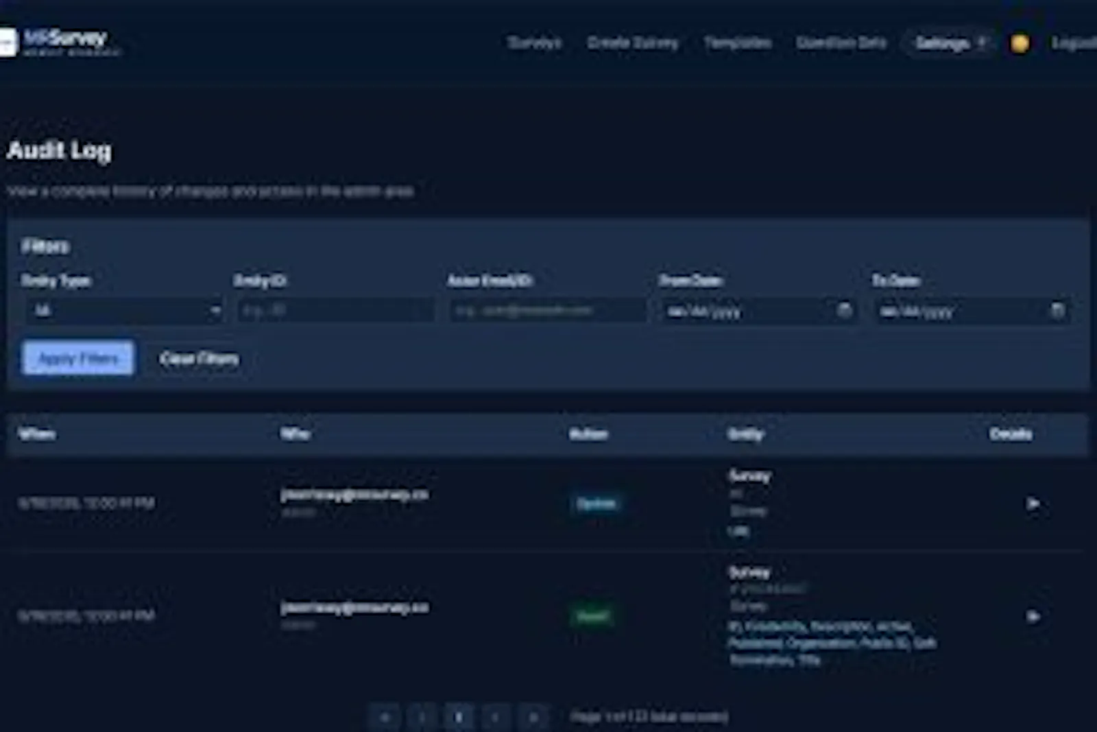 MRSurvey screenshot 2