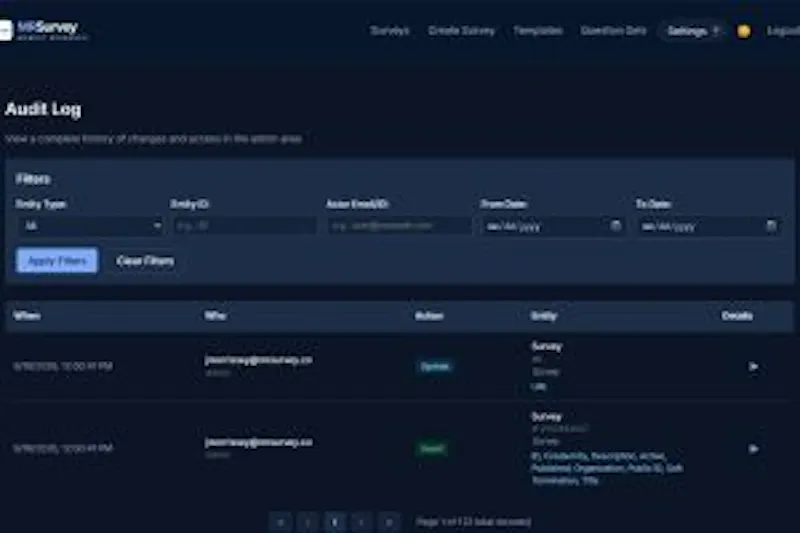 MRSurvey screenshot 2