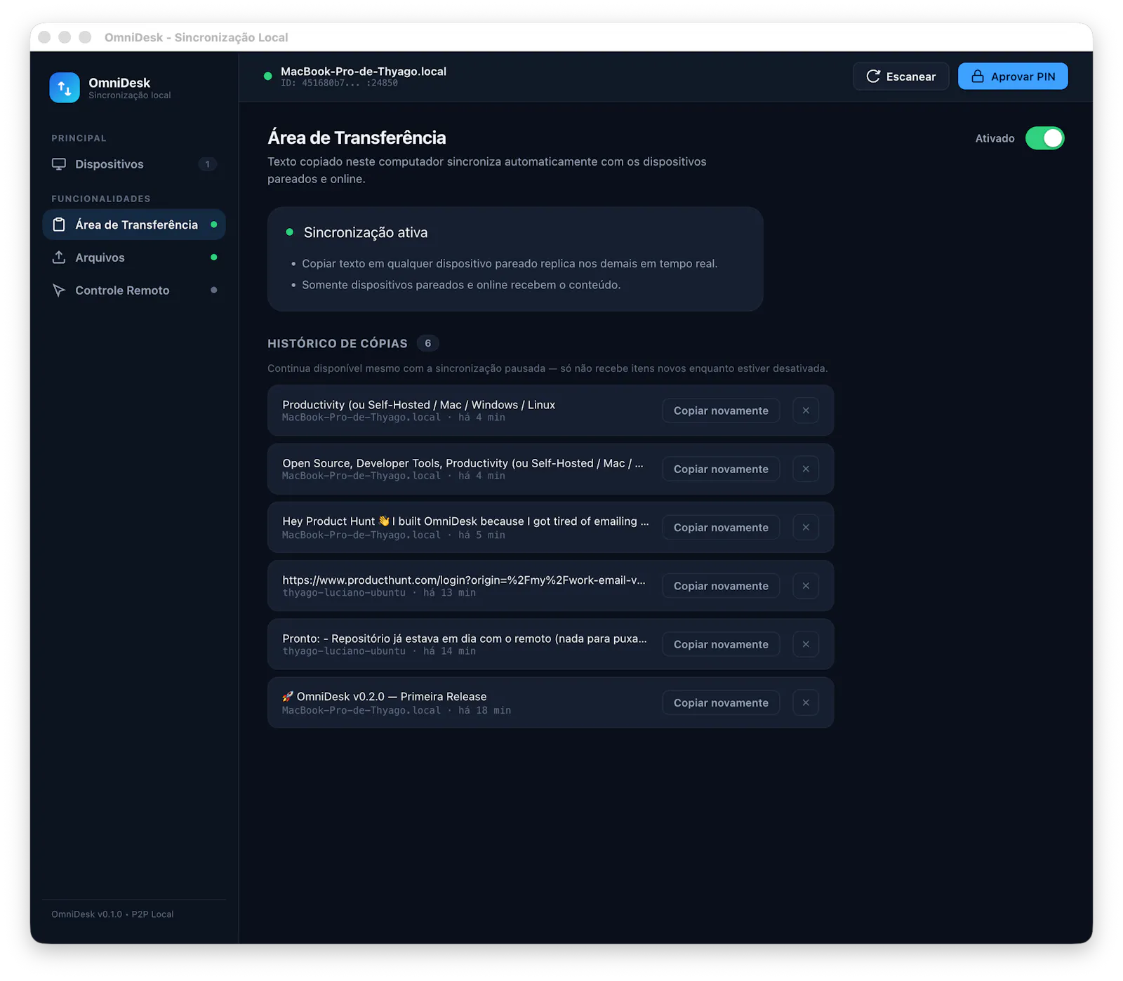 OmniDesk screenshot 3