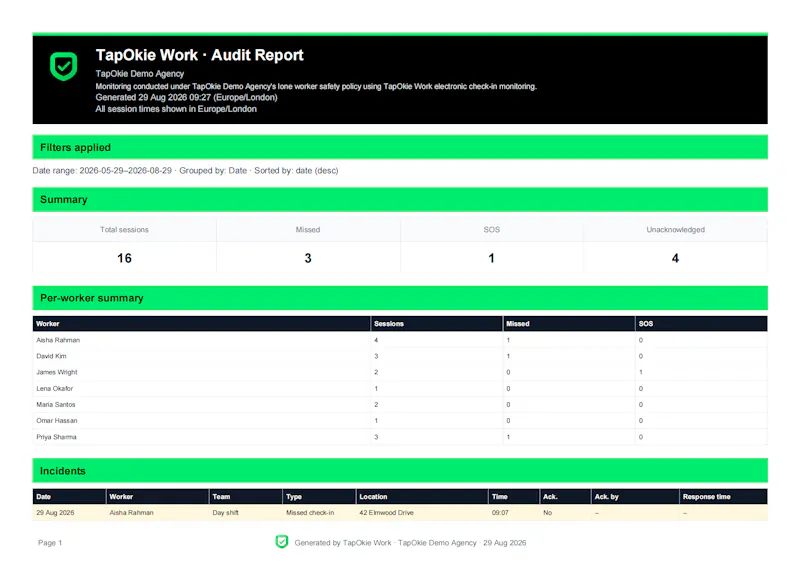 TapOkie Work screenshot 9