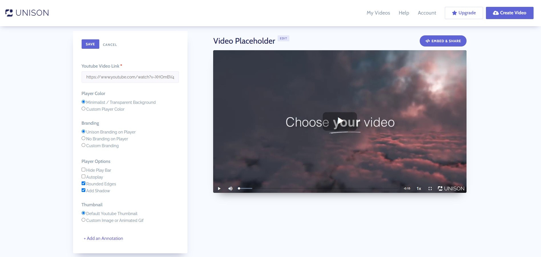 Unison Video gallery image
