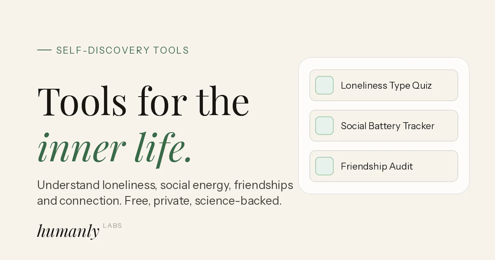 Humanly Labs Check-in Generator screenshot 1