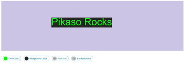 Pikaso js gallery image
