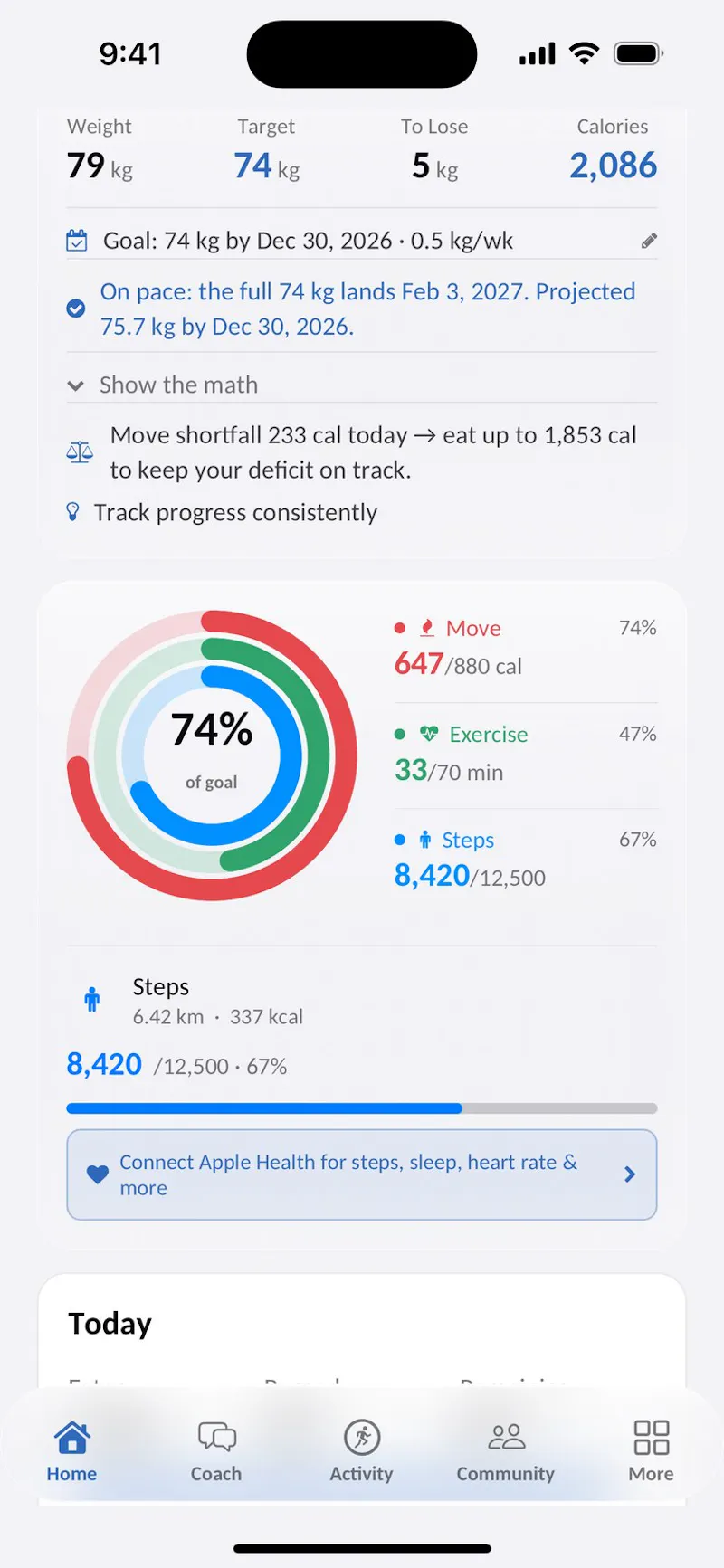 Zafit AI screenshot 2