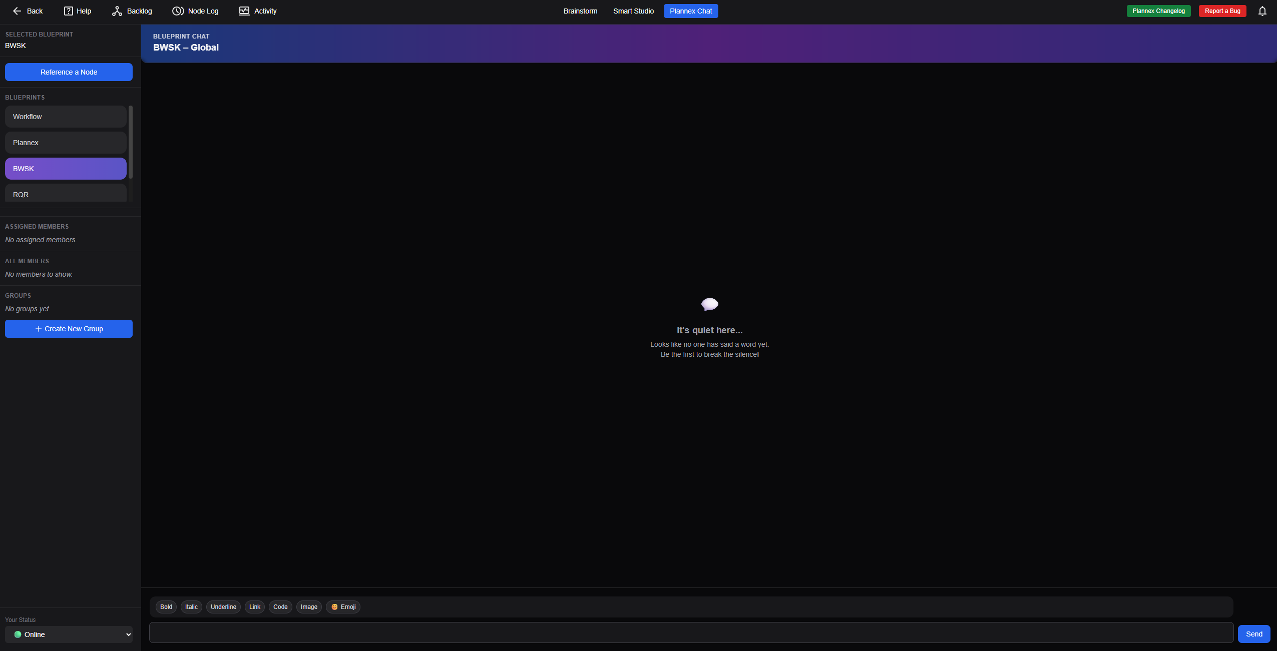Blueprint Planning Platform - Screenshot 3 preview