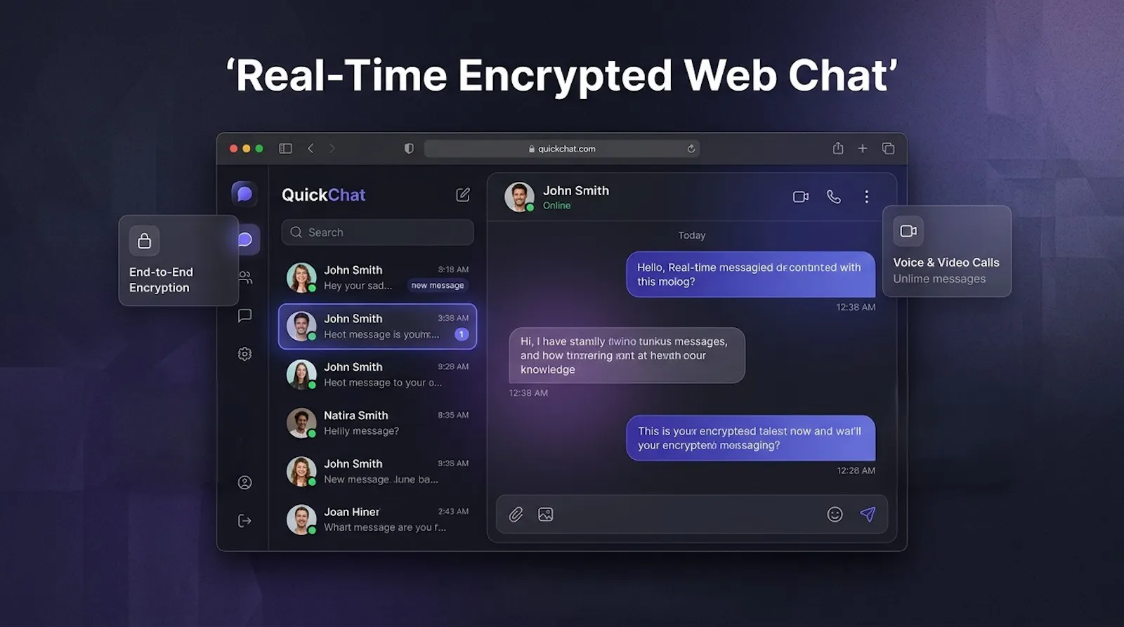 Quick Chat screenshot 1