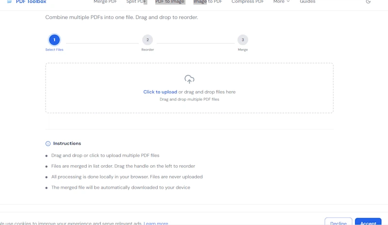 PDF Toolbox — Browser PDF Tools screenshot 4