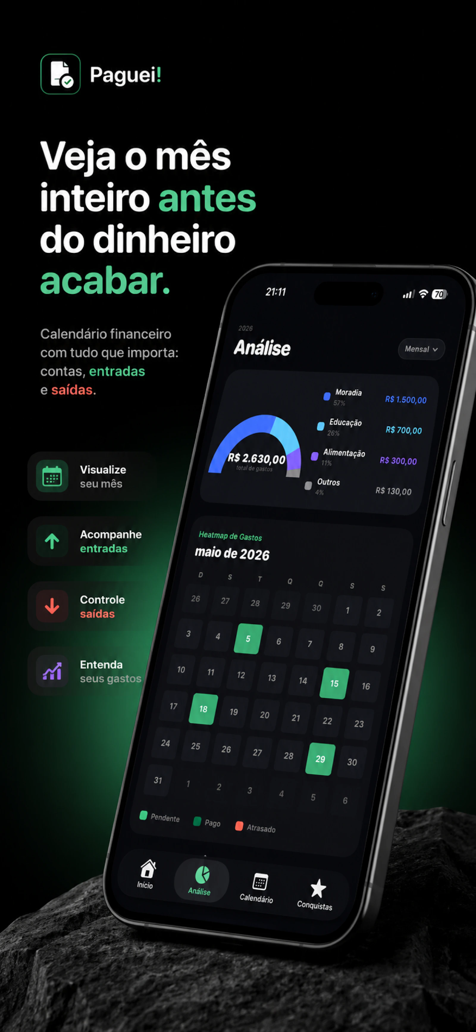 Paguei! screenshot 1