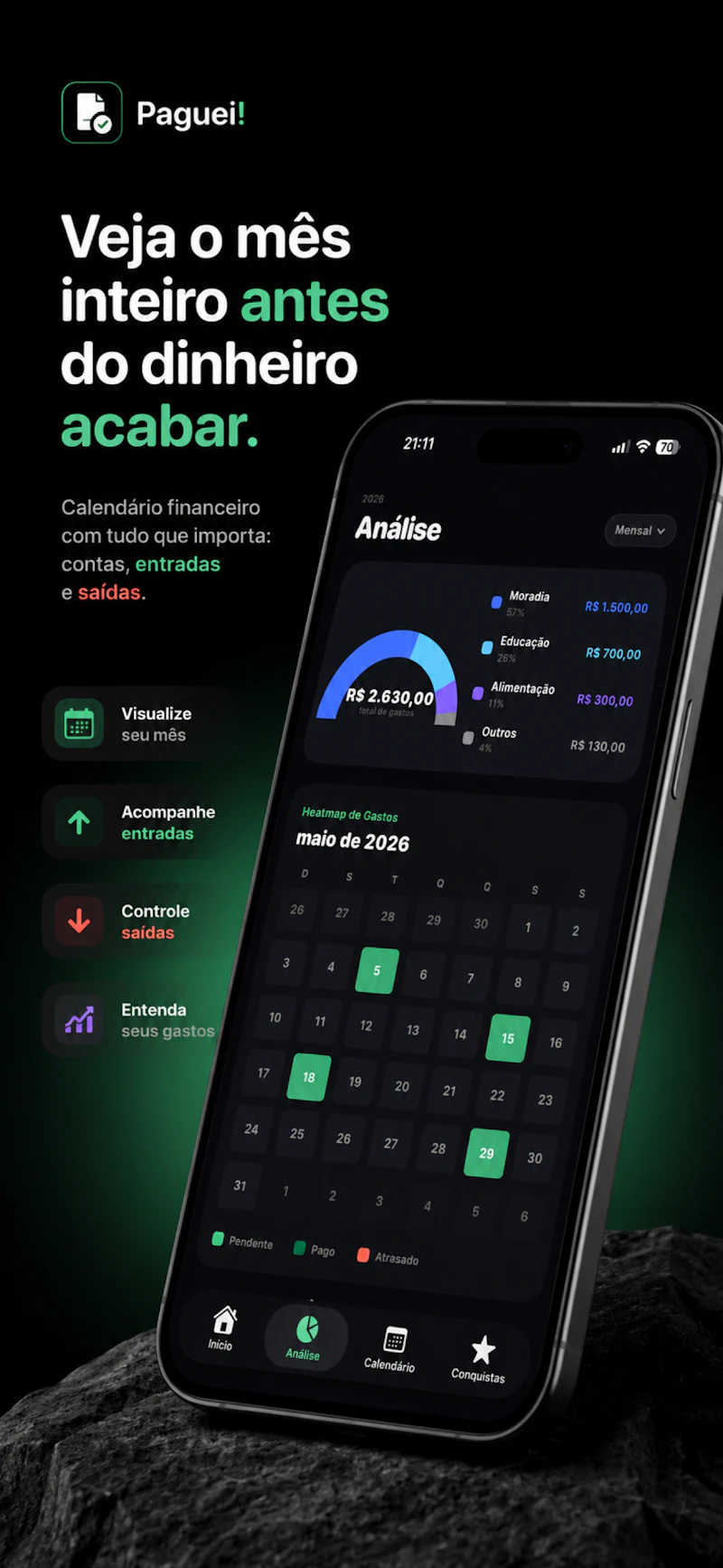 Paguei! screenshot 1