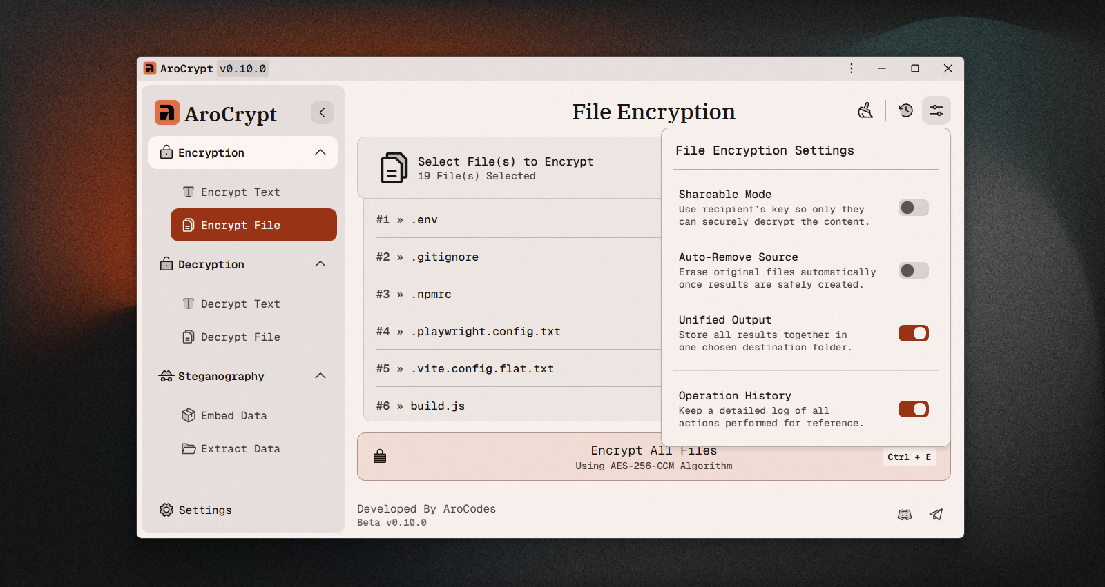 AroCrypt gallery image
