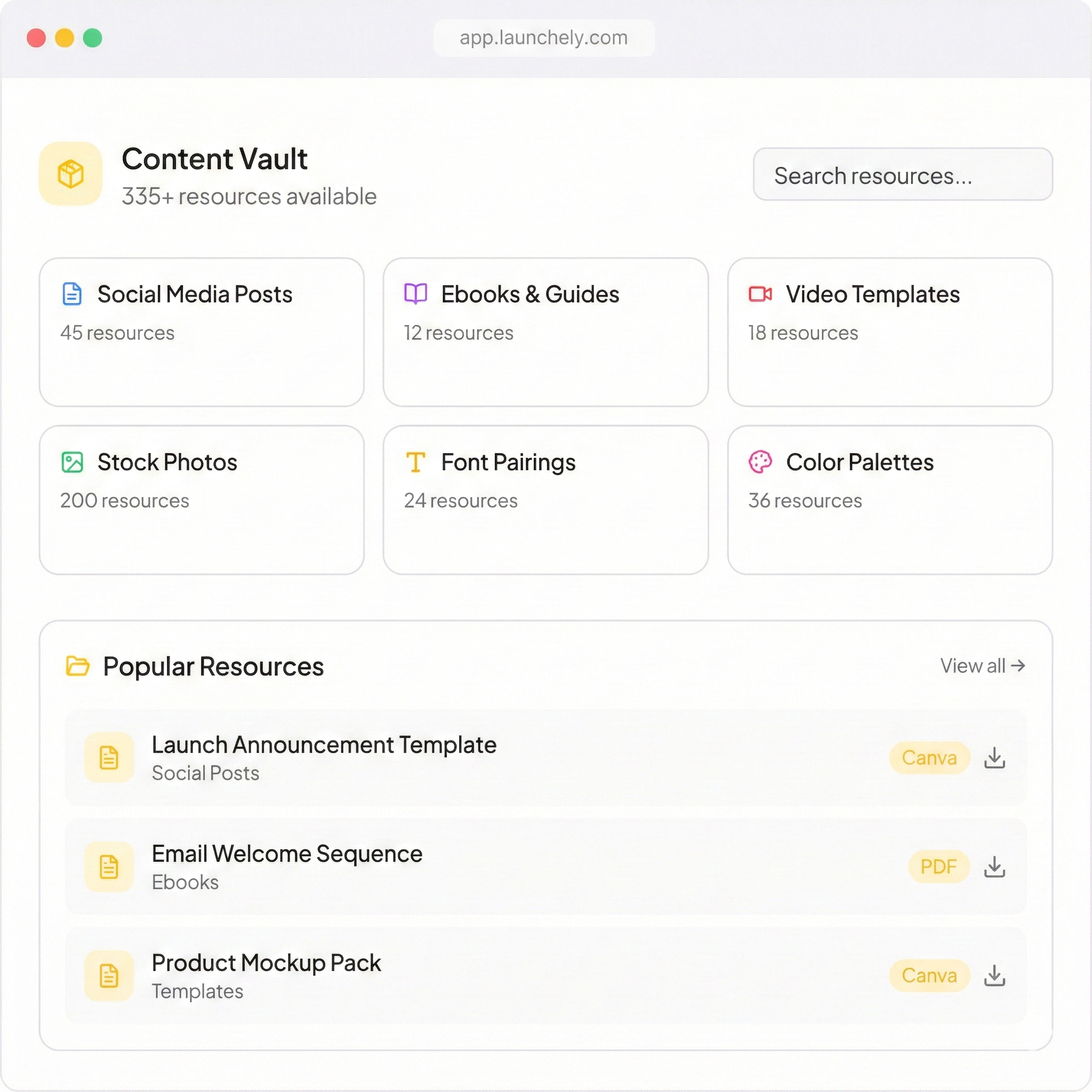 Launchely gallery image