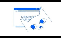 Sideways Dictionary media 1