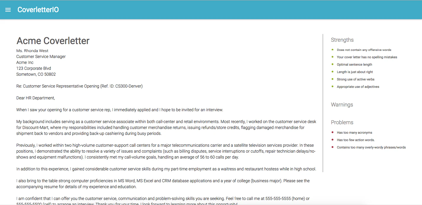 CoverletterIO Image