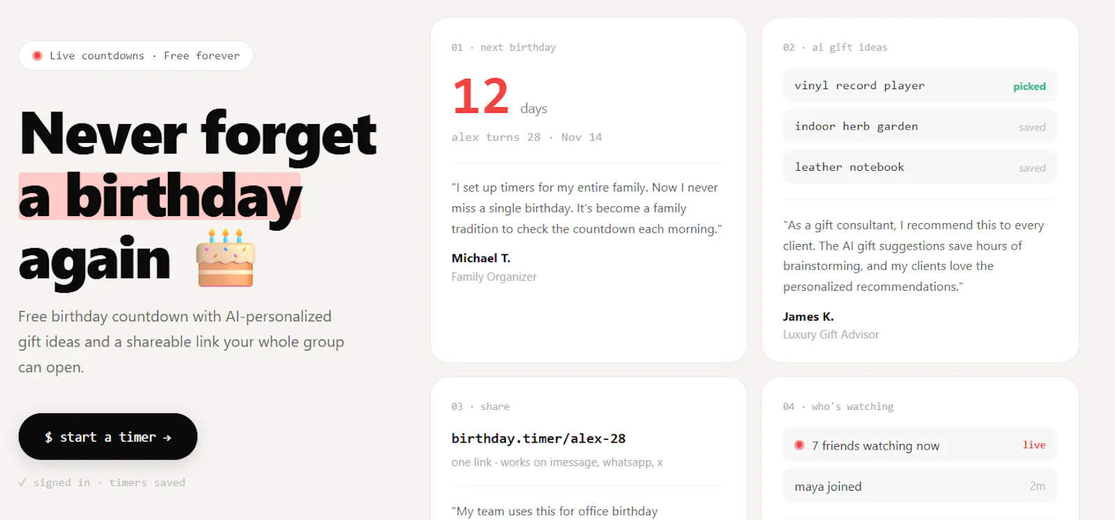 JustWish screenshot 1