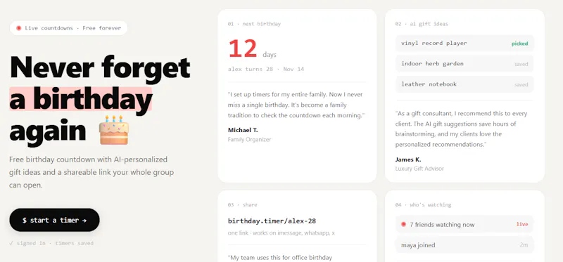 JustWish screenshot 1