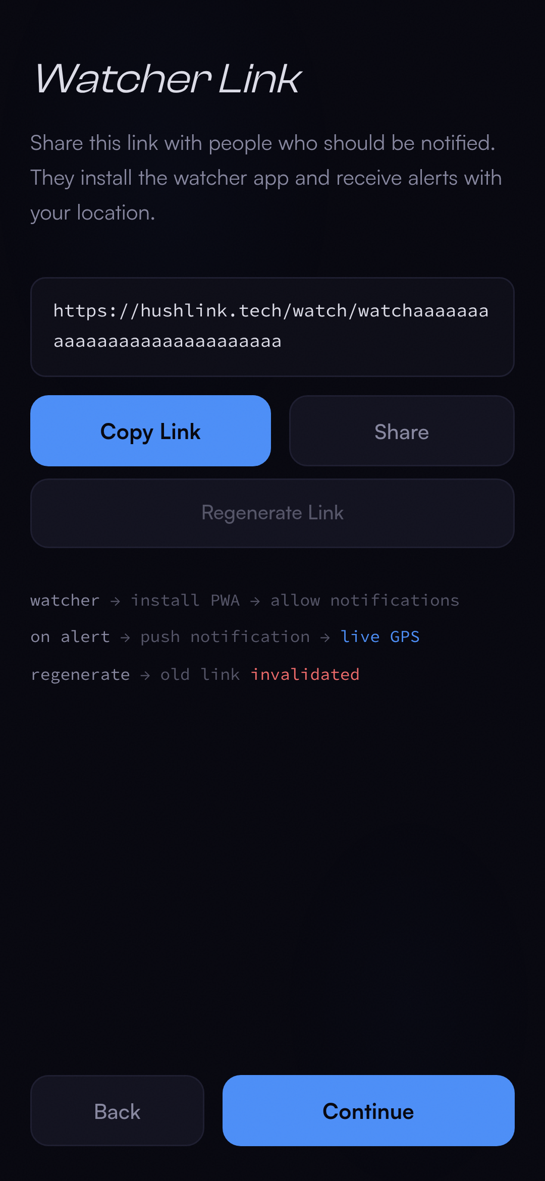 Hush Link gallery image
