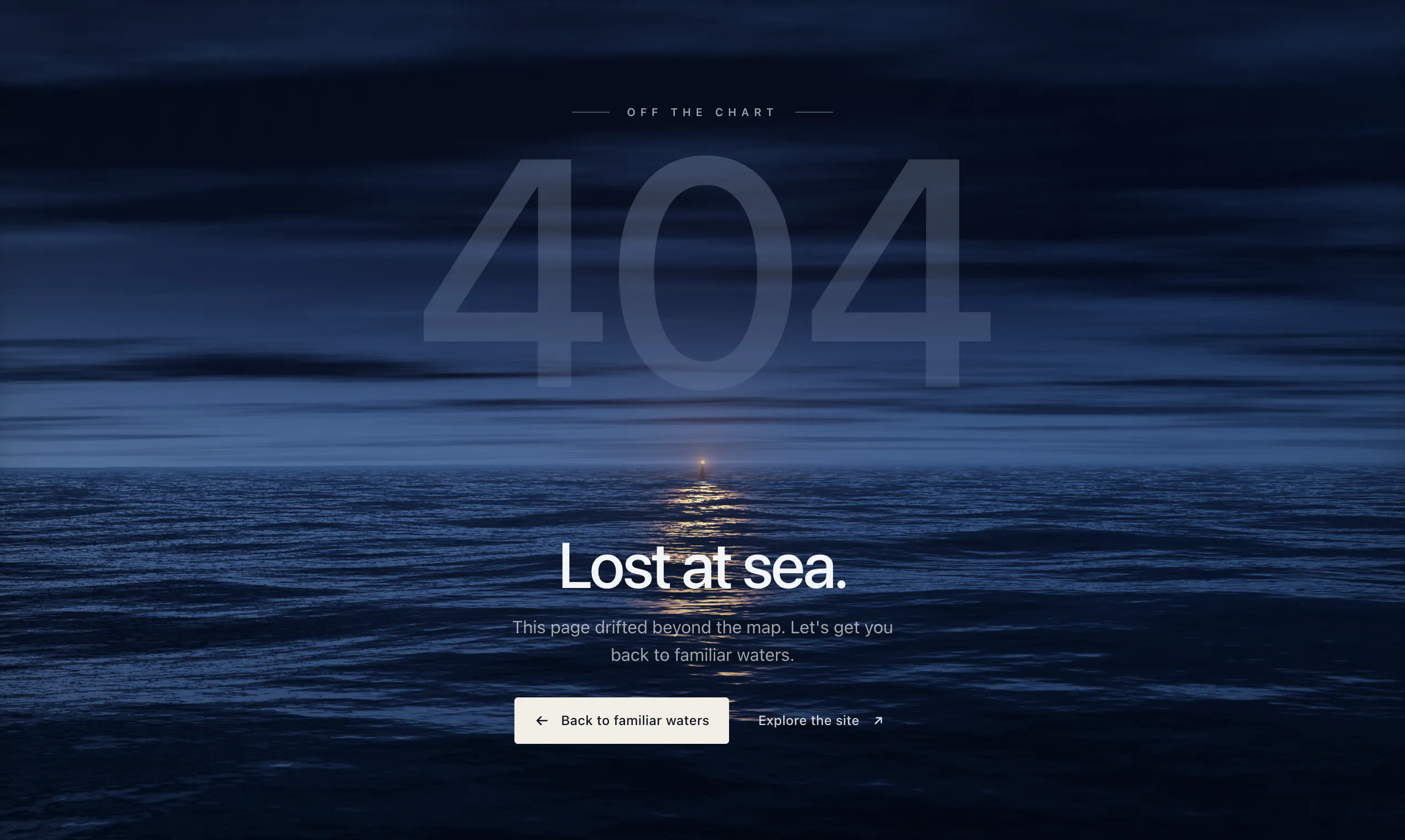 LostPage — Immersive 404 Pages gallery image