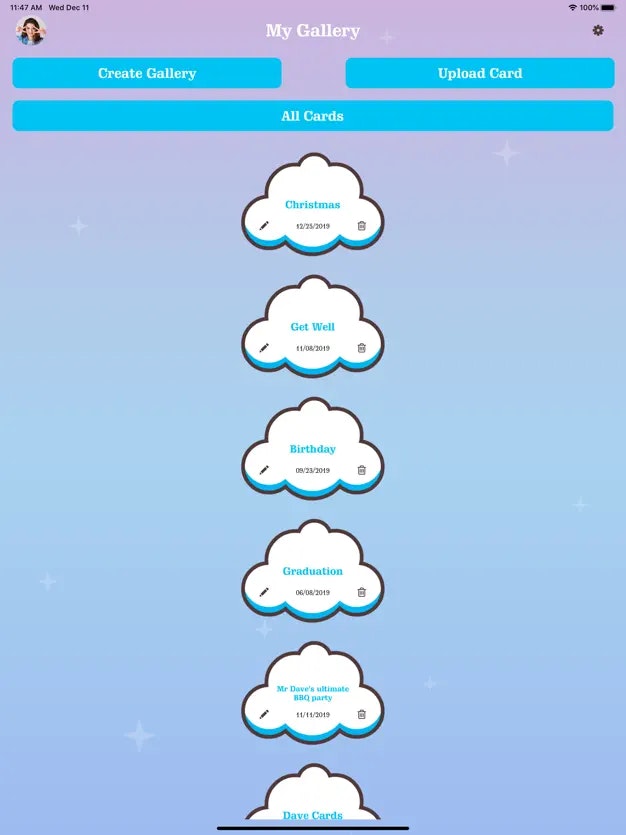 وسائط Cardcloudz 3