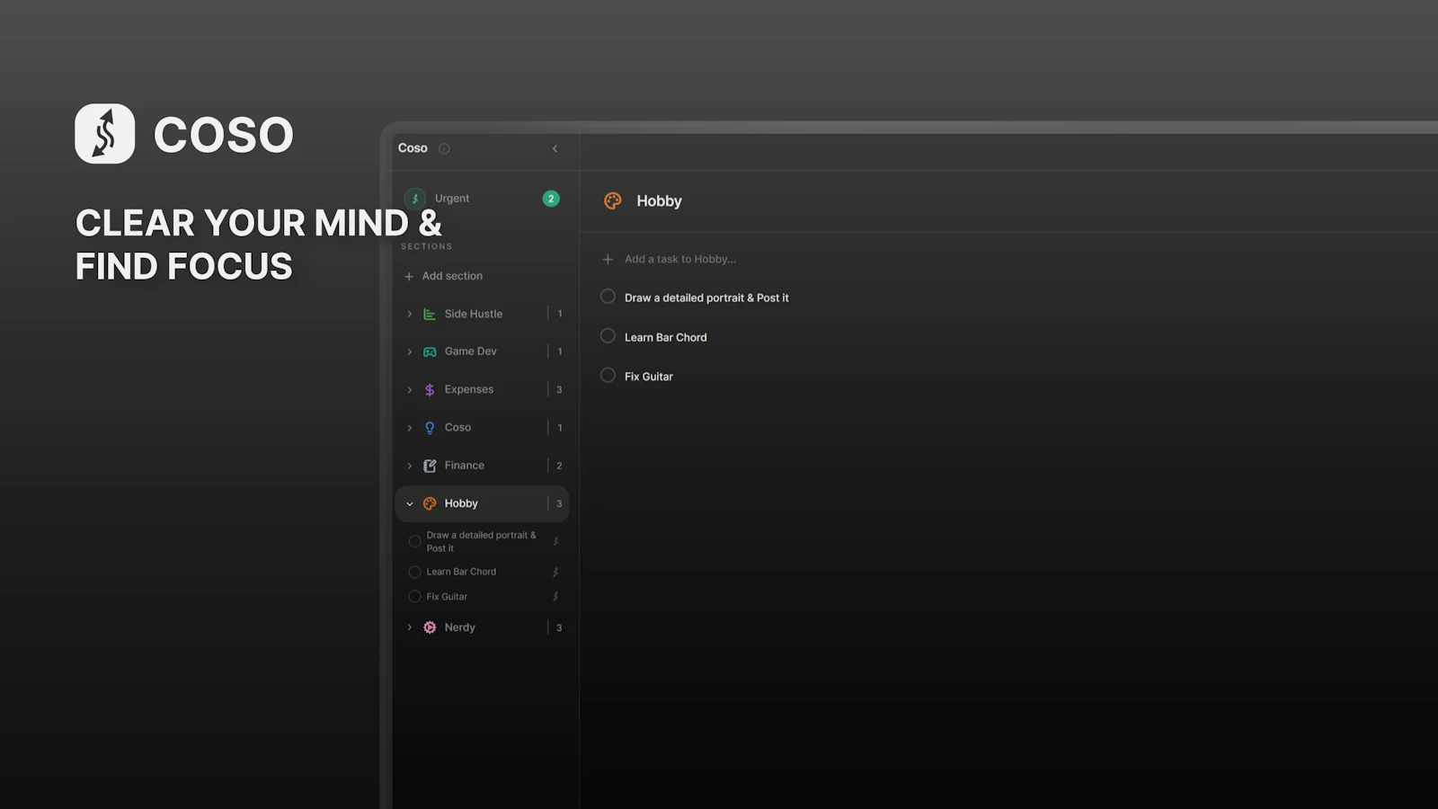 Coso screenshot 1