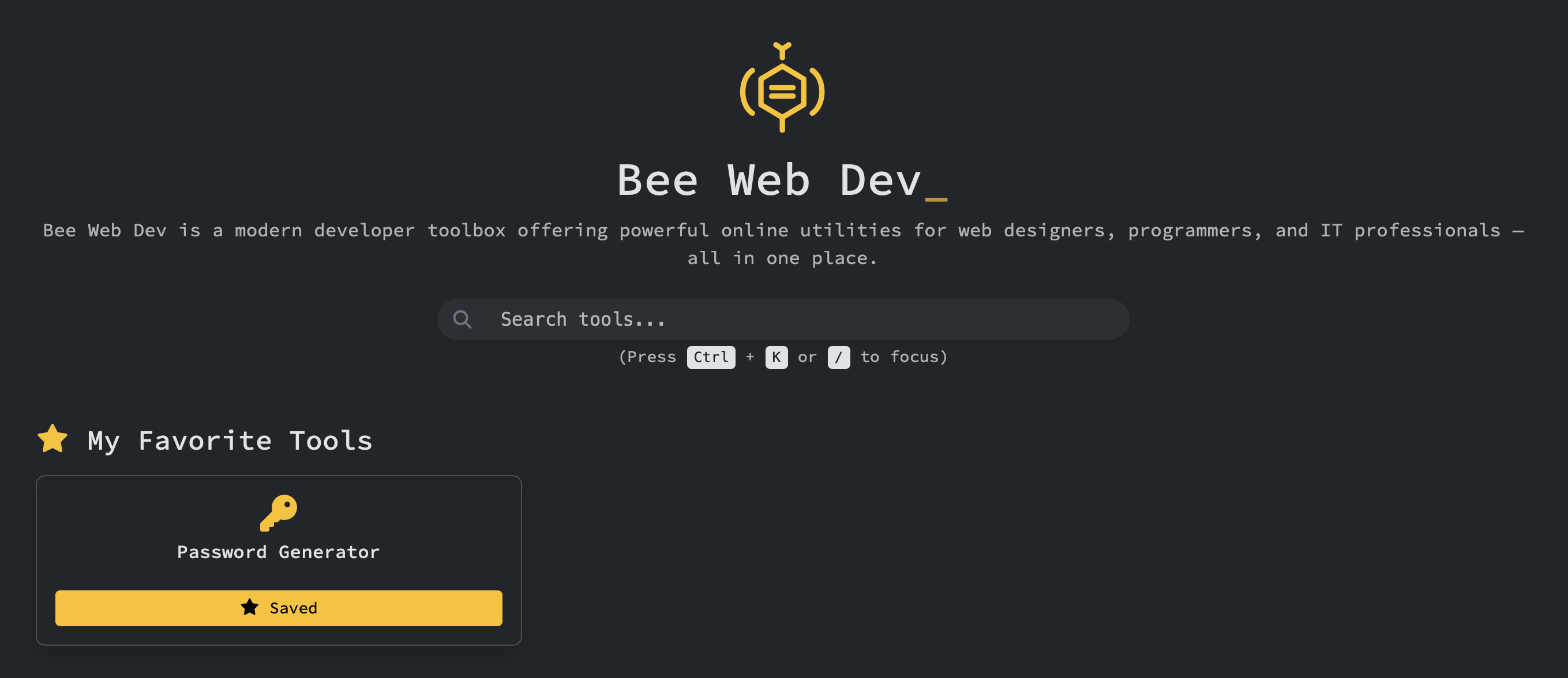 Bee Web Dev gallery image