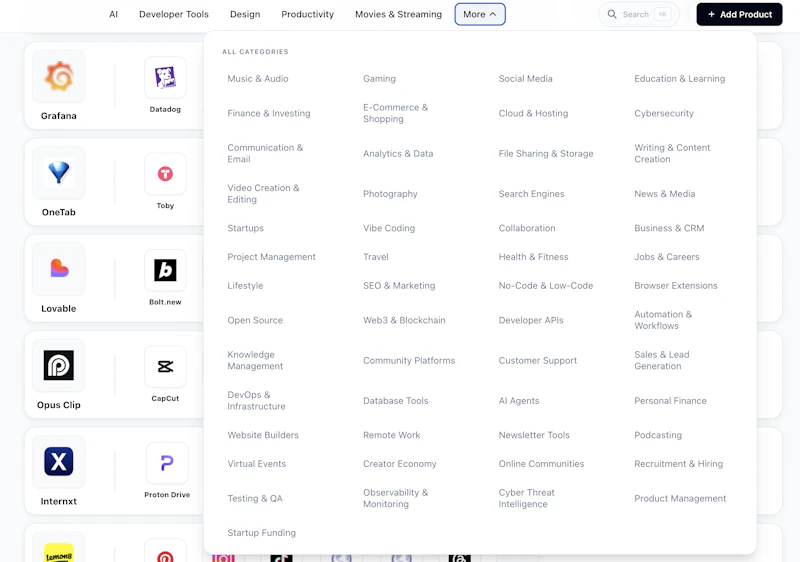 findalternate screenshot 3