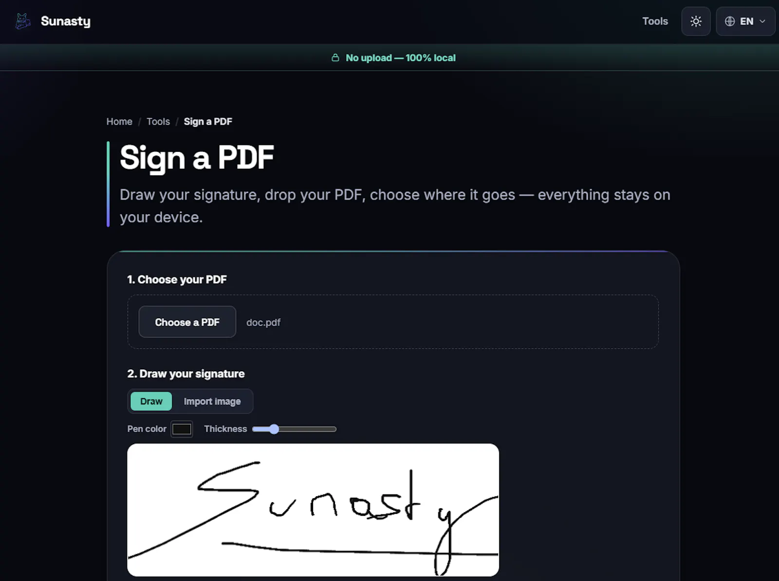 Sunasty screenshot 4