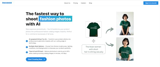 IncreAI - AI Studio for Fashion gallery image