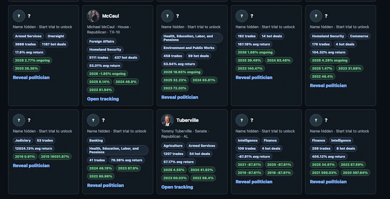 Insider Trading Tracking screenshot 2