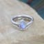 Sterling Silver Moonstone Rings | Akrati