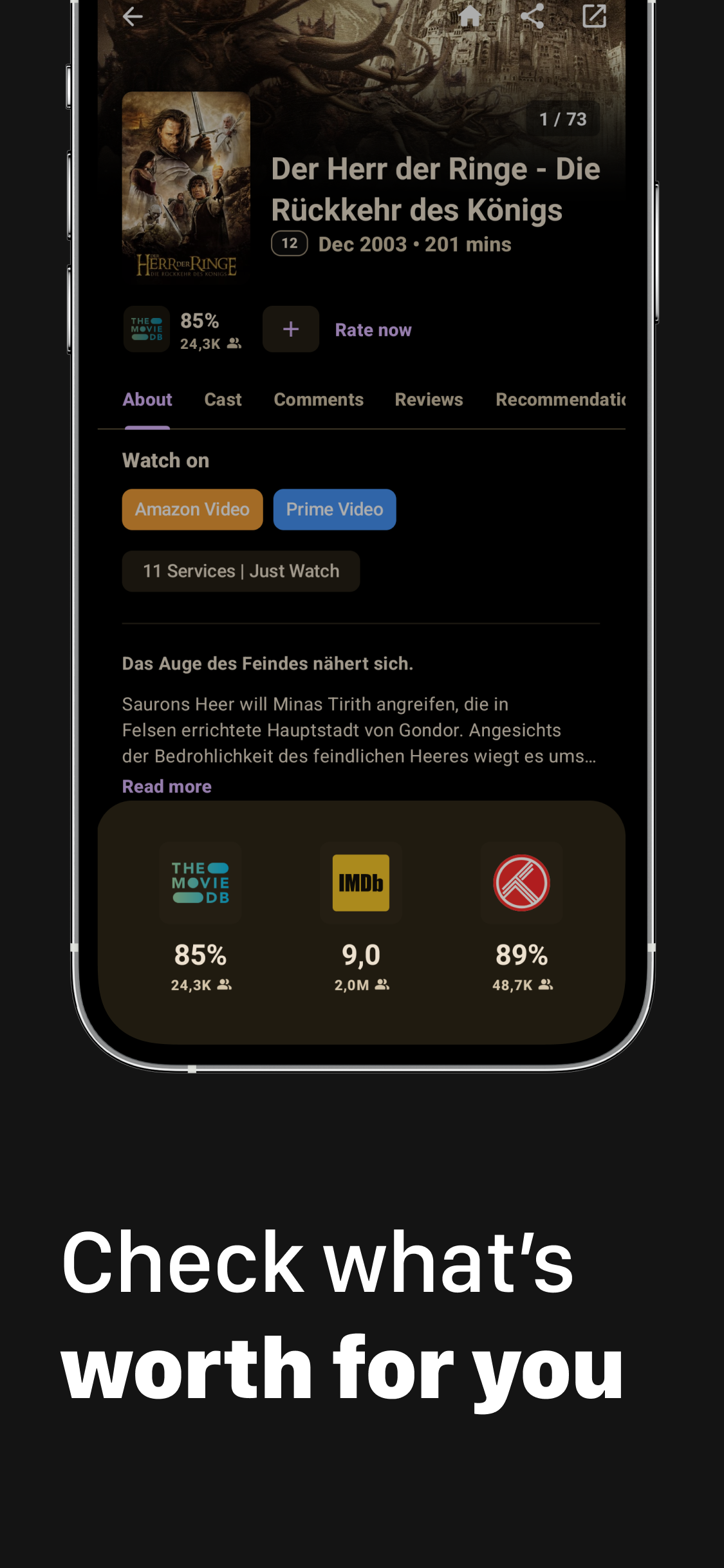 Moviebase 6.0 gallery image