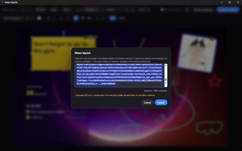 Better Bginfo screenshot 6