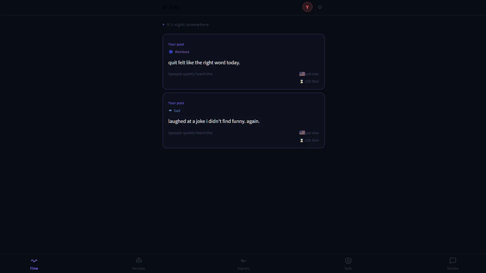 YORU screenshot 2