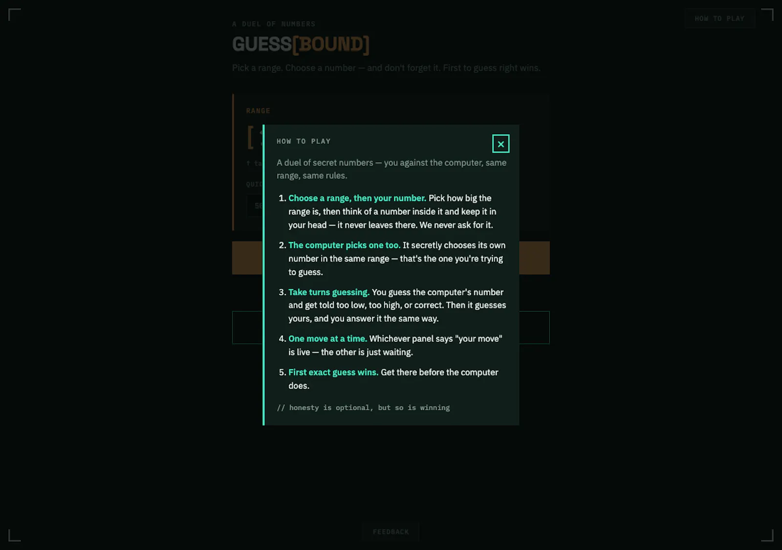 GuessBound — A Duel of Numbers screenshot 3