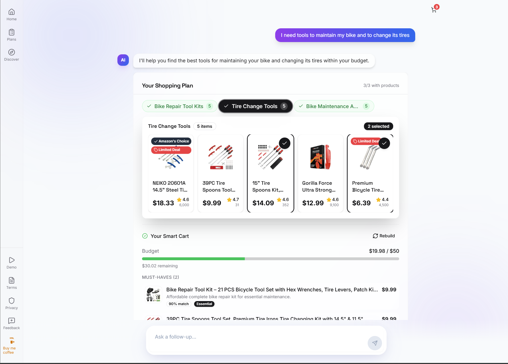 LogiCart: Your AI shopping assistant gallery image