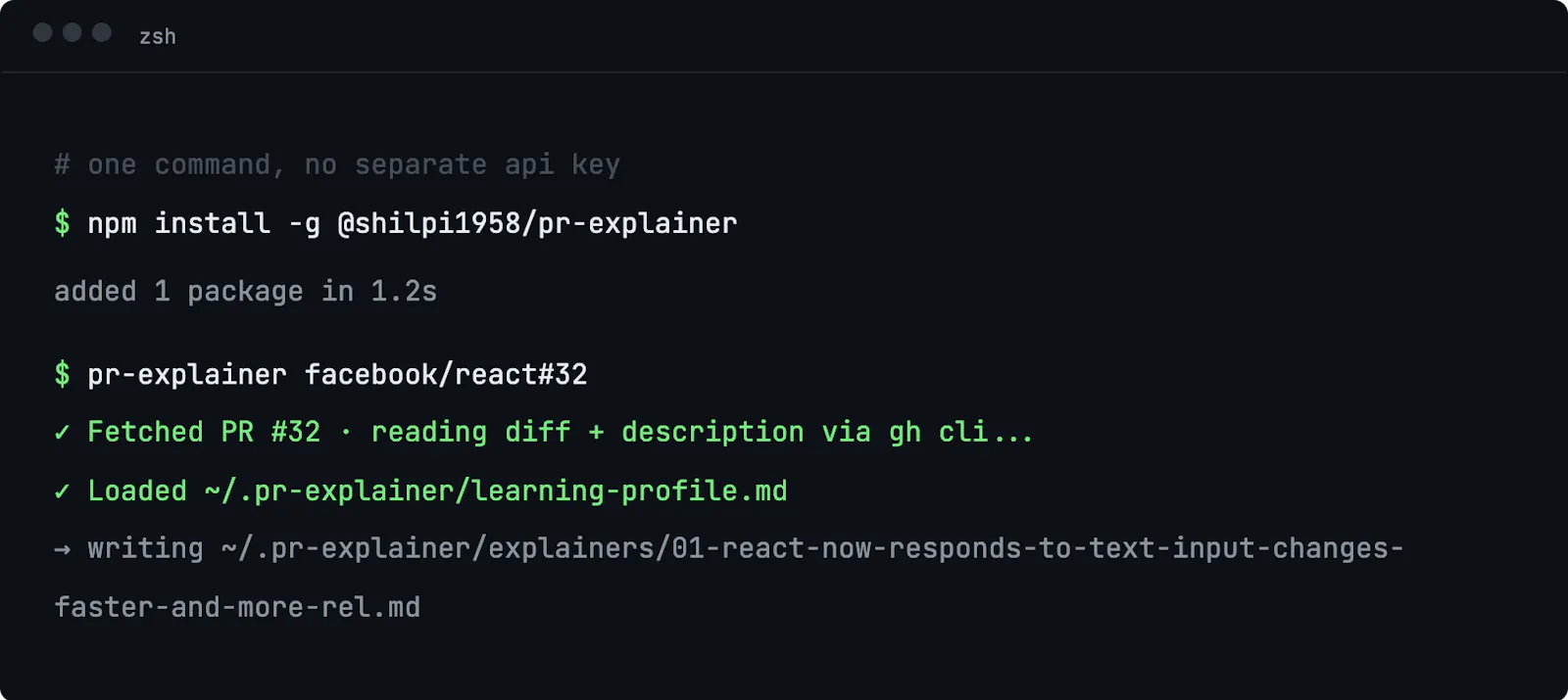 PR Explainer  screenshot 3