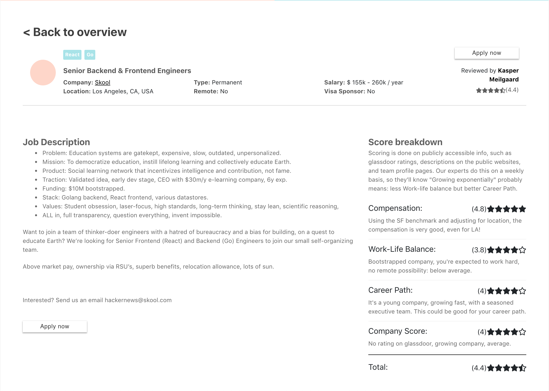 Reviewed Jobs gallery image